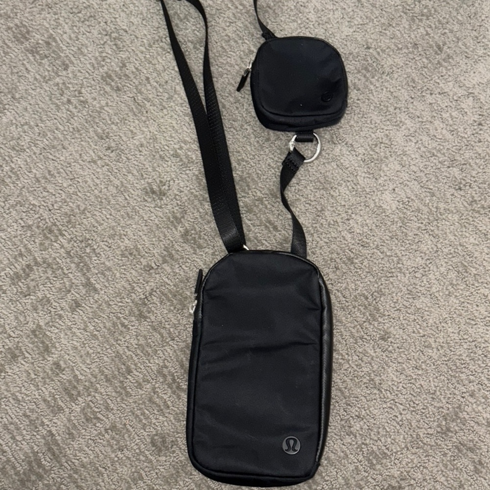 lululemon athletica Black Crossbody Bag Set